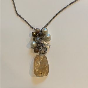 mixed pendant necklace